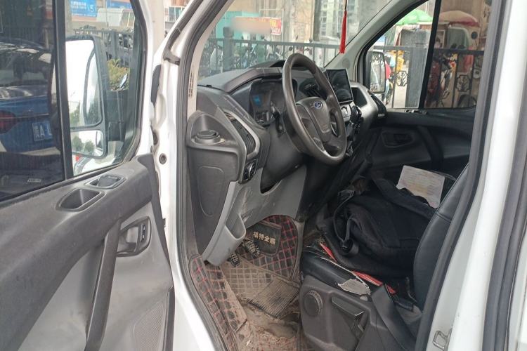 Used Ford Transit 2019 2.0T Diesel Multi-Purpose Commercial Vehicle Mid-Drive Mid-Roof 6-Seater China VI Standard Driver Seat