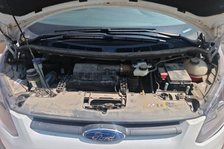 Used Ford Transit 2019 2.0T Gasoline Automatic Multi-Function Commercial Vehicle Mid-Roof 6-Seater China VI Standard Engine Bay