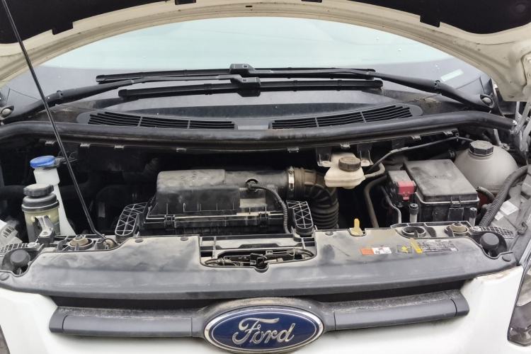 Used Ford Transit 2019 2.0T Gasoline Automatic Multi-Function Commercial Vehicle Mid-Roof 6-Seater China VI Standard Engine Bay