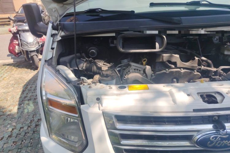 Used Ford Transit 2019 2.0T Diesel Commercial & Travel Mid-axle Mid-roof 9-Seater China VI Engine Bay Right