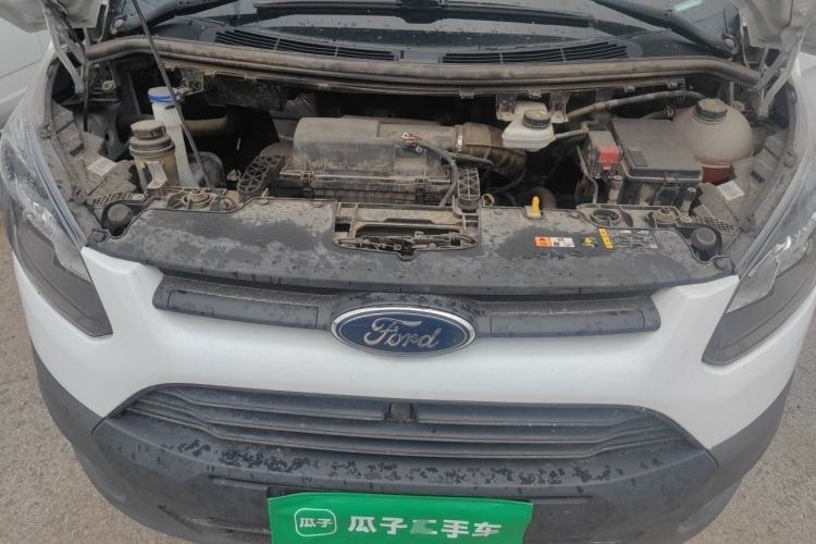 Used Ford Transit 2019 2.0T Diesel Multi-Purpose Commercial Vehicle Short Wheelbase Low Roof 6-Seater China VI Standard Engine Bay