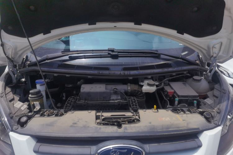 Used Ford Transit 2019 2.0T Gasoline Automatic Multi-Function Commercial Vehicle Mid-Roof 6-Seater China VI Standard Engine Bay