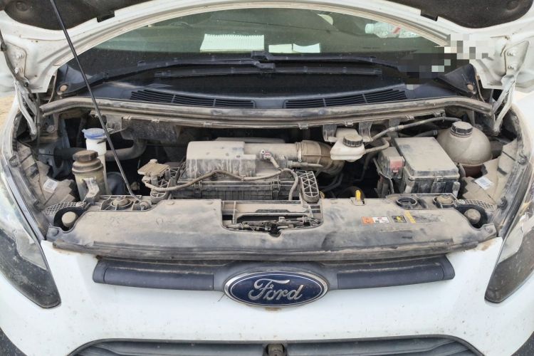 Used Ford Transit 2019 2.0T Diesel Multi-Purpose Commercial Vehicle Short Wheelbase Low Roof 6-Seater China VI Standard Engine Bay