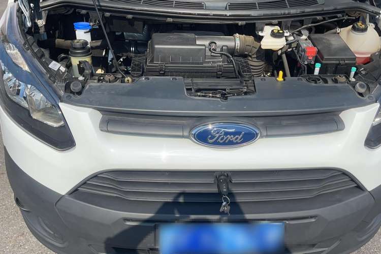Used Ford Transit 2019 2.0T Gasoline Automatic Multi-Function Commercial Vehicle Mid-Roof 6-Seater China VI Standard Engine Bay
