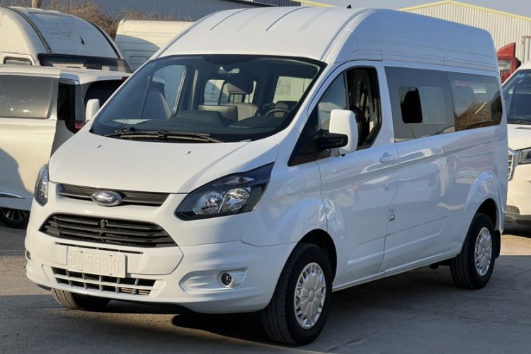 Used Ford Transit 2019 2.0T Gasoline Automatic Business & Travel Version Mid-Drive Mid-Roof 9-Seater China VI Standard Exterior 4
