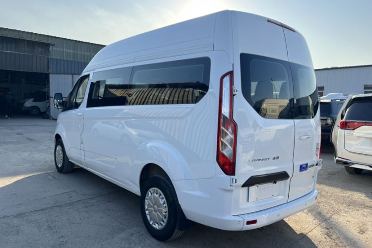 Used Ford Transit 2019 2.0T Gasoline Automatic Business & Travel Version Mid-Drive Mid-Roof 9-Seater China VI Standard Exterior 5