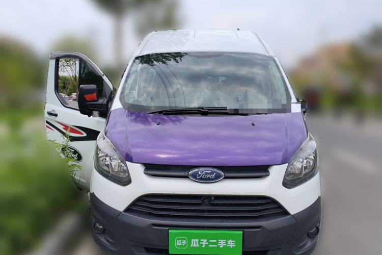 Used Ford Transit 2019 2.0T Diesel Multi-Purpose Commercial Vehicle Mid-Drive Mid-Roof 6-Seater China VI Standard Front