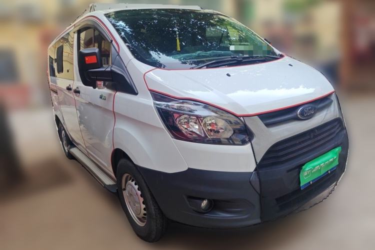 Used Ford Transit 2019 2.0T Diesel Multi-Purpose Commercial Vehicle Short Wheelbase Low Roof 6-Seater China VI Standard Front Right 45 Deg