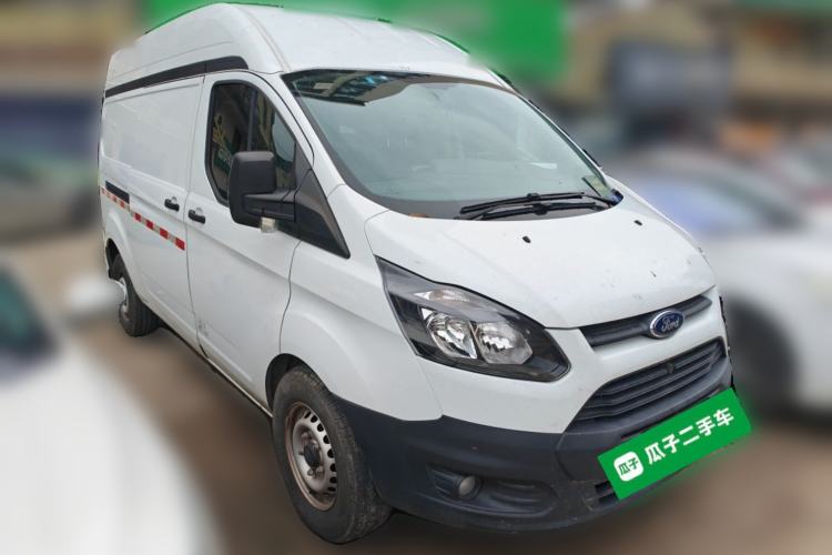 Used Ford Transit 2019 2.0T Diesel Van Mid-Chassis Mid-Roof 3-Seater China VI Standard Front Right 45 Deg