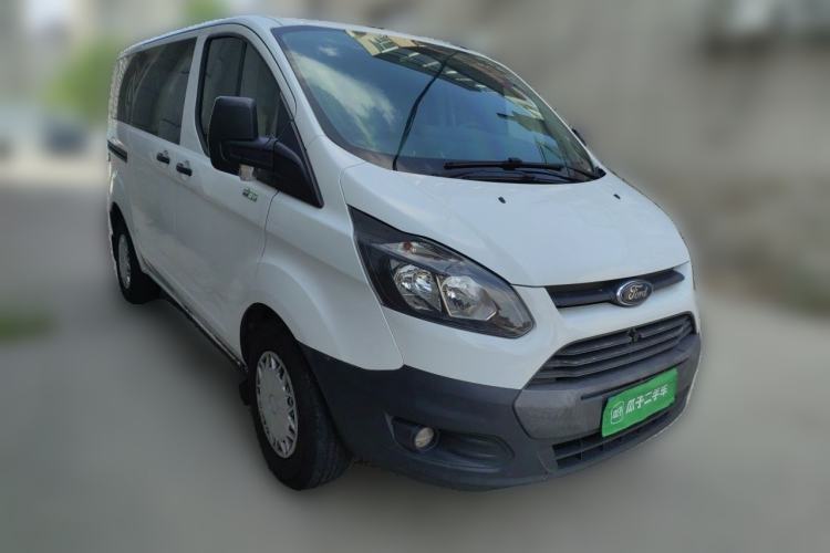 Used Ford Transit 2019 2.0T Diesel Multi-Purpose Commercial Vehicle Short Wheelbase Low Roof 6-Seater China VI Standard Front Right 45 Deg