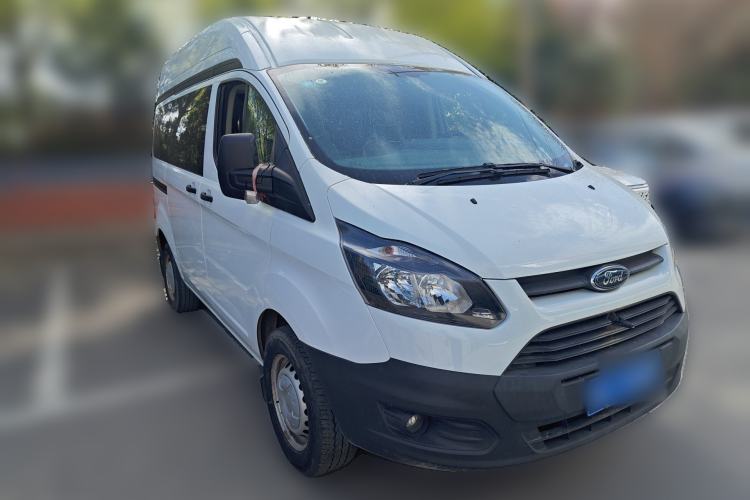 Used Ford Transit 2019 2.0T Gasoline Multi-Function Commercial Vehicle Short Wheelbase Mid-Roof 6-Seater China VI Standard Front Right 45 Deg