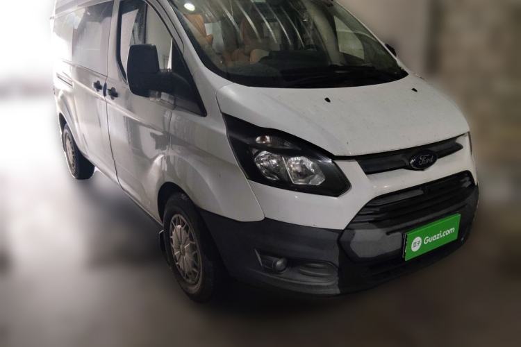 Used Ford Transit 2019 2.0T Diesel Multi-Purpose Commercial Vehicle Mid-Drive Mid-Roof 6-Seater China VI Standard Front Right 45 Deg