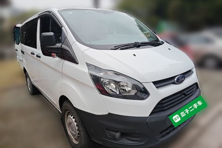 Used Ford Transit 2019 2.0T Diesel Multi-Purpose Commercial Vehicle Short Wheelbase Low Roof 6-Seater China VI Standard Front Right 45 Deg