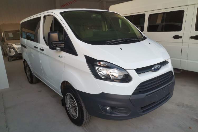 Used Ford Transit 2019 2.0T Diesel Multi-Purpose Commercial Vehicle Short Wheelbase Low Roof 6-Seater China VI Standard Front Right 45 Deg