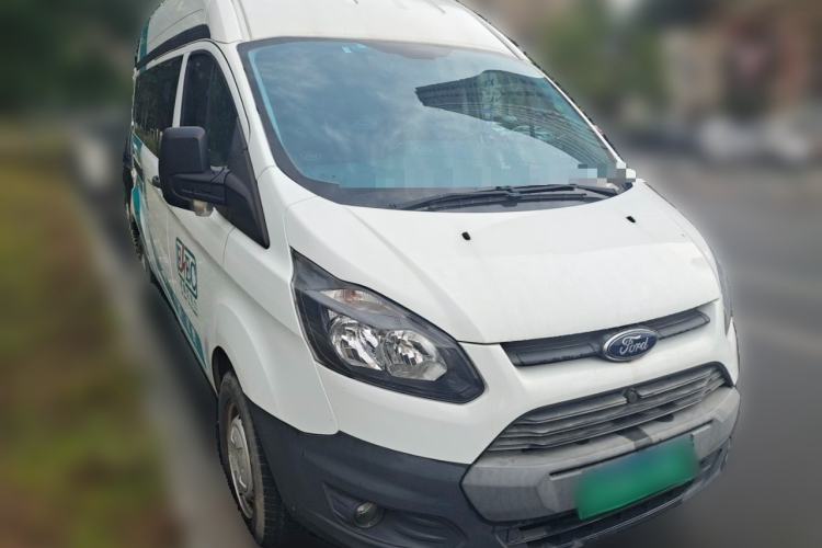 Used Ford Transit 2019 2.0T Gasoline Multi-Purpose Commercial Vehicle Mid-Drive Mid-Roof 6-Seater China VI Standard Front Right 45 Deg