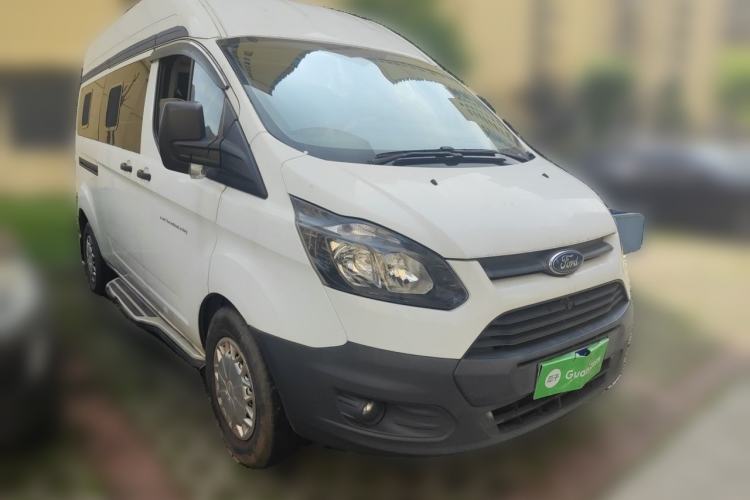Used Ford Transit 2019 2.0T Diesel Multi-Purpose Commercial Vehicle Mid-Drive Mid-Roof 6-Seater China VI Standard Front Right 45 Deg