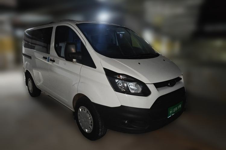 Used Ford Transit 2019 2.0T Gasoline Multi-Purpose Commercial Vehicle Short Wheelbase Low Roof 6-Seater China VI Standard Front Right 45 Deg