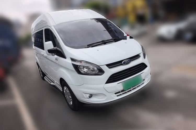 Used Ford Transit 2019 2.0T Diesel Business & Travel Mid-Drive Mid-Roof 7-Seater China VI Standard Front Right 45 Deg