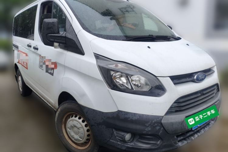 Used Ford Transit 2019 2.0T Diesel Multi-Purpose Commercial Vehicle Short Wheelbase Low Roof 6-Seater China VI Standard Front Right 45 Deg