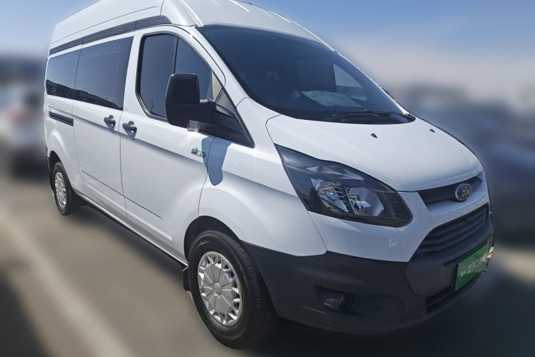 Used Ford Transit 2019 2.0T Diesel Multi-Purpose Commercial Vehicle Mid-Drive Mid-Roof 6-Seater China VI Standard Front Right 45 Deg