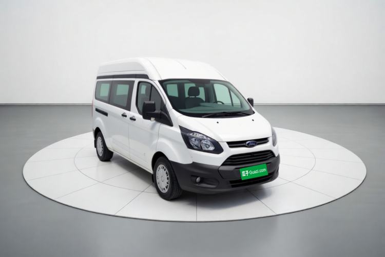 Used Ford Transit 2019 2.0T Diesel Multi-Purpose Commercial Vehicle Mid-Drive Mid-Roof 6-Seater China VI Standard Front Right 45 Deg