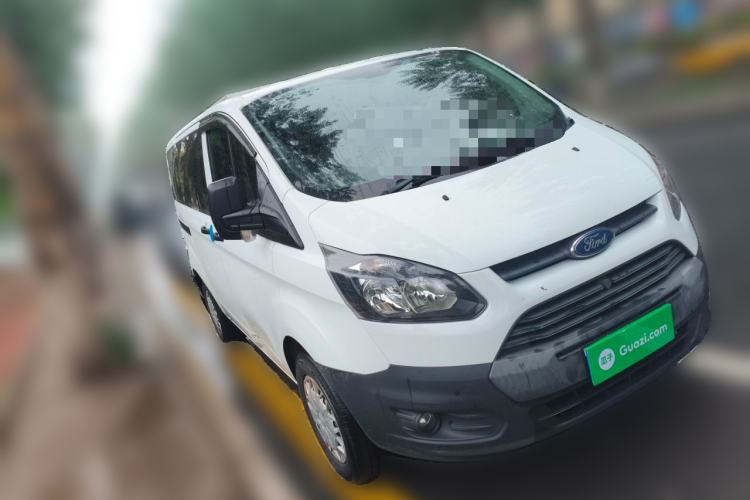 Used Ford Transit 2019 2.0T Gasoline Automatic Multi-Function Commercial Vehicle Short Wheelbase Low Roof 6-Seater China VI Standard Front Right 45 Deg