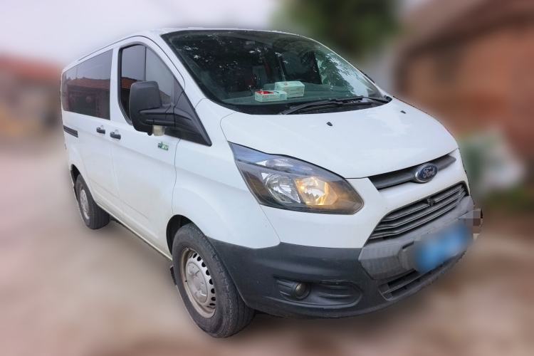 Used Ford Transit 2019 2.0T Diesel Multi-Purpose Commercial Vehicle Short Wheelbase Low Roof 6-Seater China VI Standard Front Right 45 Deg