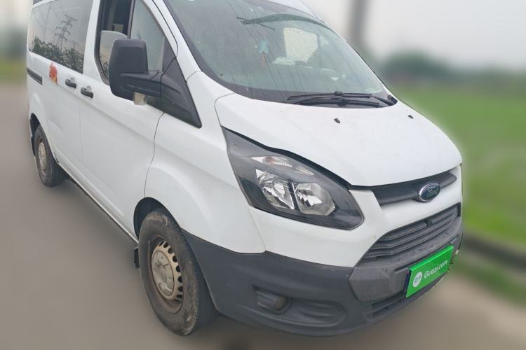 Used Ford Transit 2019 2.0T Diesel Multi-Purpose Commercial Vehicle Short Wheelbase Mid-Roof Design 6-Seater China VI Standard Front Right 45 Deg