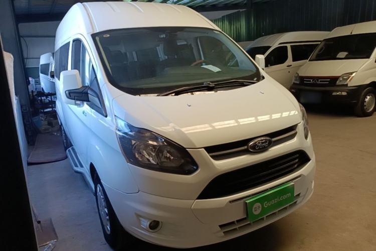 Used Ford Transit 2019 2.0T Diesel Commercial & Travel Mid-axle Mid-roof 9-Seater China VI Front Right 45 Deg