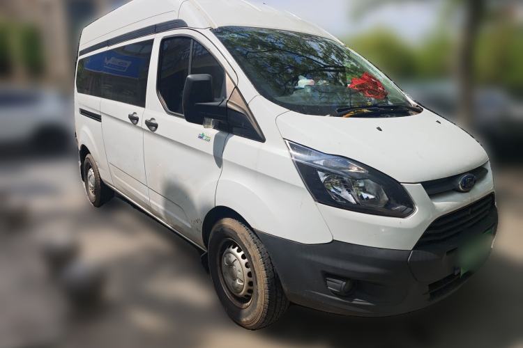 Used Ford Transit 2019 2.0T Diesel Multi-Purpose Commercial Vehicle Mid-Drive Mid-Roof 6-Seater China VI Standard Front Right 45 Deg