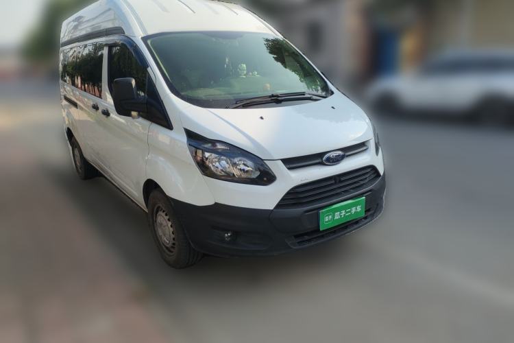 Used Ford Transit 2019 2.0T Gasoline Multi-Purpose Commercial Vehicle Mid-Drive Mid-Roof 6-Seater China VI Standard Front Right 45 Deg