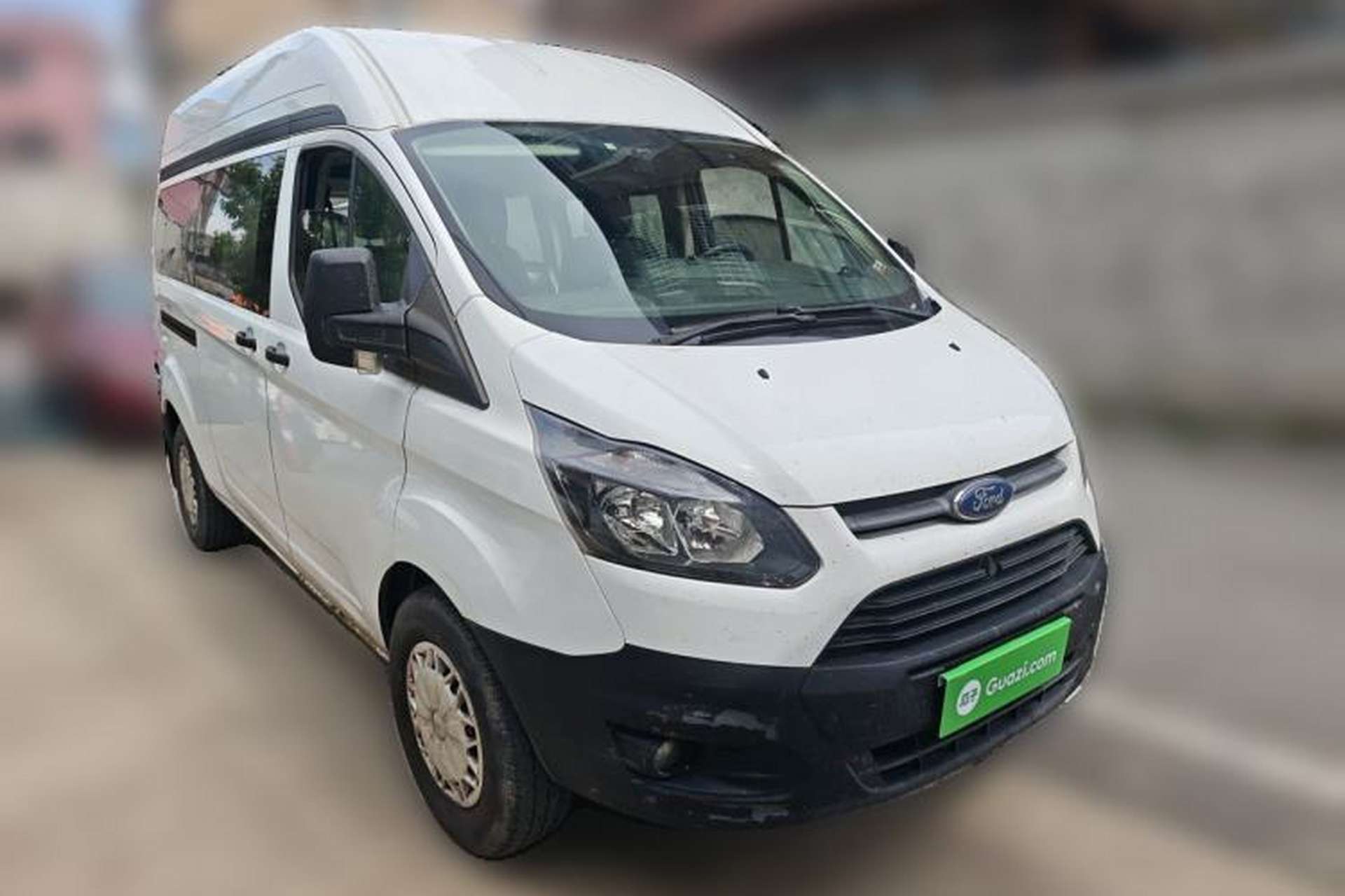 Used Ford Transit 2019 2.0T Diesel Multi-Purpose Commercial Vehicle Mid-Drive Mid-Roof 6-Seater China VI Standard Front Right 45 Deg