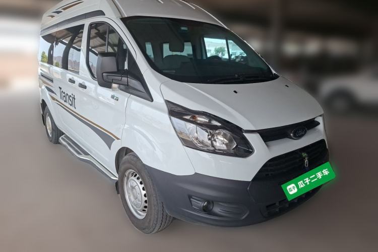 Used Ford Transit 2019 2.0T Diesel Multi-Purpose Commercial Vehicle Mid-Drive Mid-Roof 6-Seater China VI Standard Front Right 45 Deg
