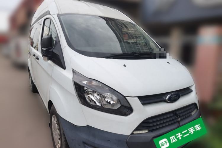 Used Ford Transit 2019 2.0T Diesel Multi-Purpose Commercial Vehicle Mid-Drive Mid-Roof 6-Seater China VI Standard Front Right 45 Deg