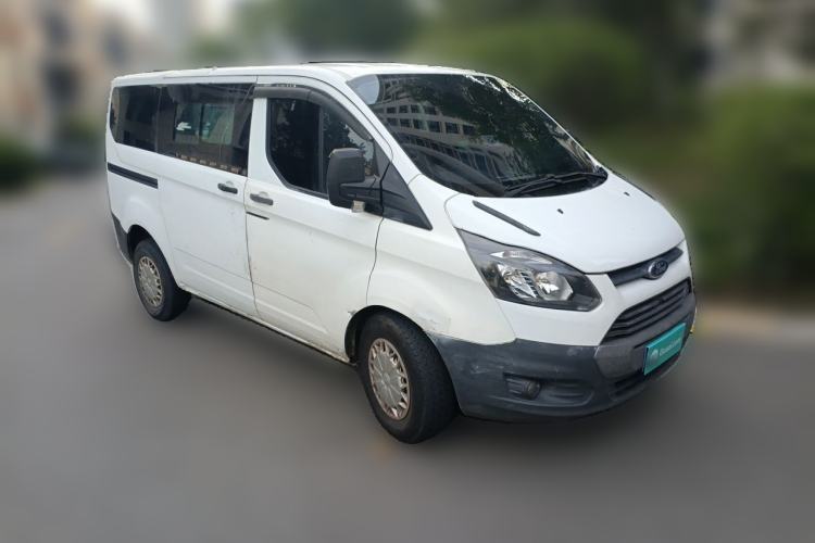 Used Ford Transit 2019 2.0T Diesel Multi-Purpose Commercial Vehicle Short Wheelbase Low Roof 6-Seater China VI Standard Front Right 45 Deg