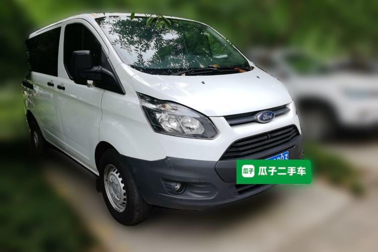 Used Ford Transit 2019 2.0T Diesel Multi-Purpose Commercial Vehicle Short Wheelbase Low Roof 6-Seater China VI Standard Front Right 45 Deg