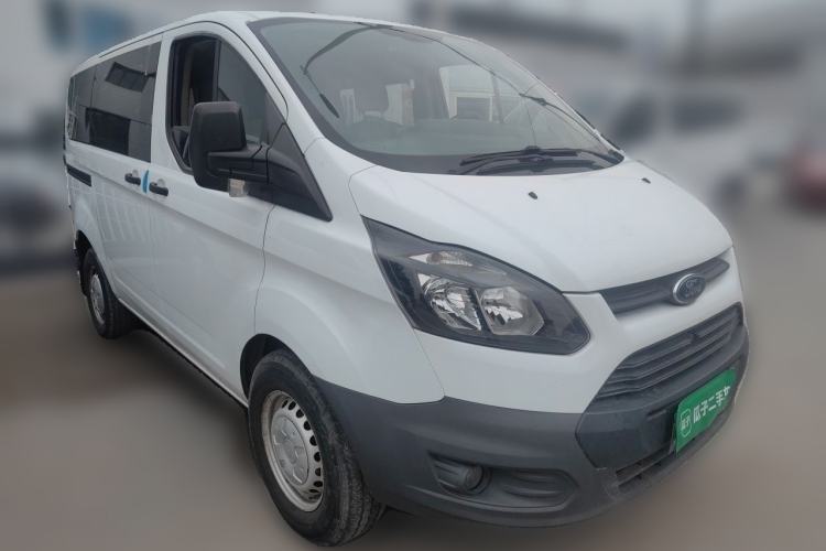 Used Ford Transit 2019 2.0T Diesel Multi-Purpose Commercial Vehicle Short Wheelbase Low Roof 6-Seater China VI Standard Front Right 45 Deg