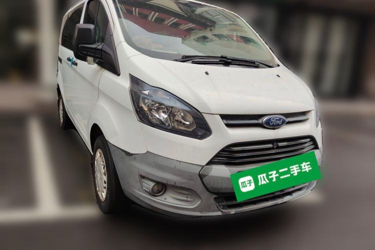 Used Ford Transit 2019 2.0T Gasoline Automatic Multi-Function Commercial Vehicle Short Wheelbase Low Roof 6-Seater China VI Standard Front Right 45 Deg