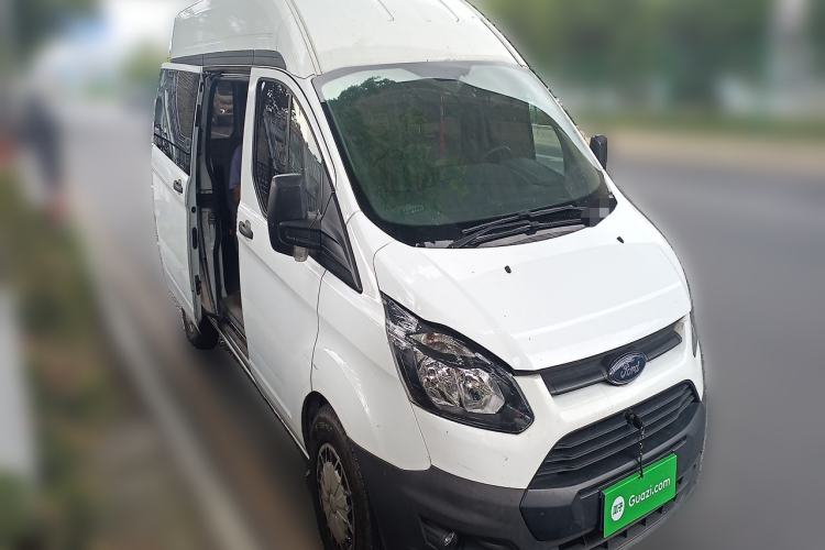 Used Ford Transit 2019 2.0T Diesel Multi-Purpose Commercial Vehicle Mid-Drive Mid-Roof 6-Seater China VI Standard Front Right 45 Deg