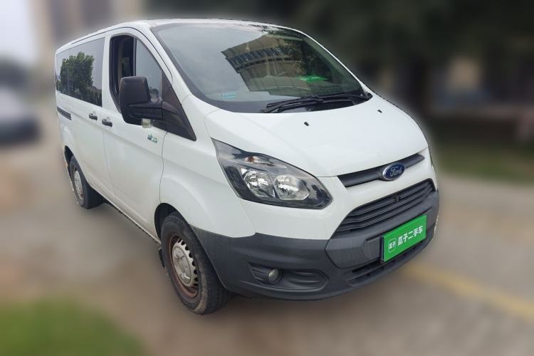 Used Ford Transit 2019 2.0T Diesel Multi-Purpose Commercial Vehicle Short Wheelbase Low Roof 6-Seater China VI Standard Front Right 45 Deg