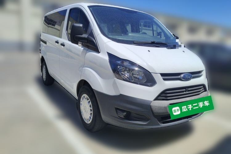 Used Ford Transit 2019 2.0T Diesel Multi-Purpose Commercial Vehicle Short Wheelbase Mid-Roof Design 6-Seater China VI Standard Front Right 45 Deg