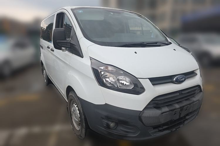 Used Ford Transit 2019 2.0T Diesel Multi-Purpose Commercial Vehicle Short Wheelbase Low Roof 6-Seater China VI Standard Front Right 45 Deg