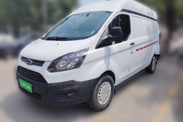 Used Ford Transit 2019 2.0T Gasoline Van Mid-axle Mid-roof 3-Seater China VI Standard