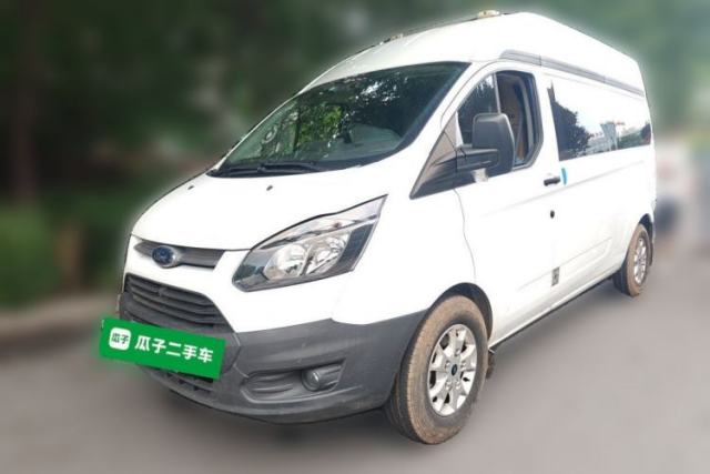 Used Ford Transit 2019 2.0T Diesel Multi-Purpose Commercial Vehicle Mid-Drive Mid-Roof 6-Seater China VI Standard