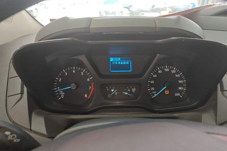 Used Ford Transit 2019 2.0T Gasoline Automatic Business & Travel Version Mid-Drive Mid-Roof 9-Seater China VI Standard Instrument Cluster