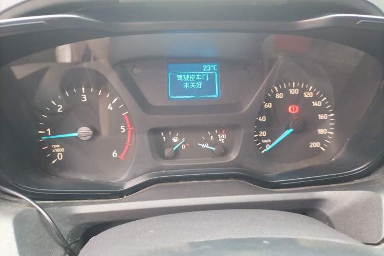 Used Ford Transit 2019 2.0T Diesel Commercial & Travel Short Wheelbase Low-Roof 7-Seater China VI Standard Instrument Cluster