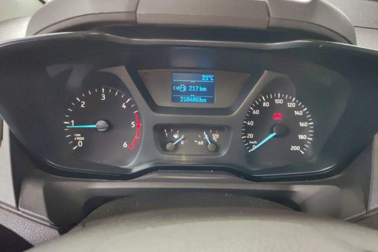 Used Ford Transit 2019 2.0T Diesel Commercial & Travel Short Wheelbase Low-Roof 9-Seater China VI Instrument Cluster