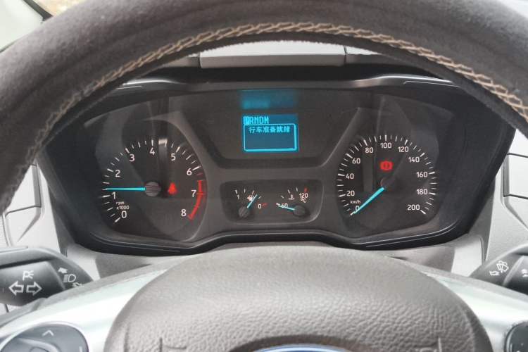 Used Ford Transit 2019 2.0T Gasoline Automatic Multi-Function Commercial Vehicle Mid-Roof 6-Seater China VI Standard Instrument Cluster