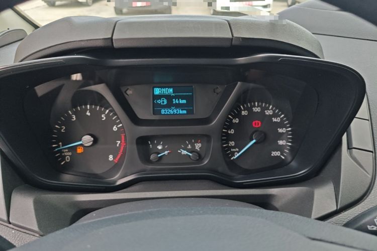 Used Ford Transit 2019 2.0T Gasoline Automatic Multi-Function Commercial Vehicle Mid-Roof 6-Seater China VI Standard Instrument Cluster
