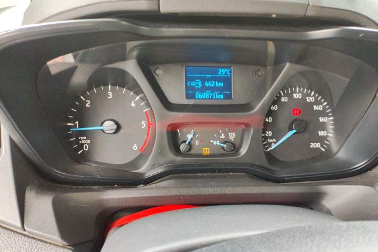 Used Ford Transit 2019 2.0T Diesel Commercial & Travel Short Wheelbase Low-Roof 7-Seater China VI Standard Instrument Cluster